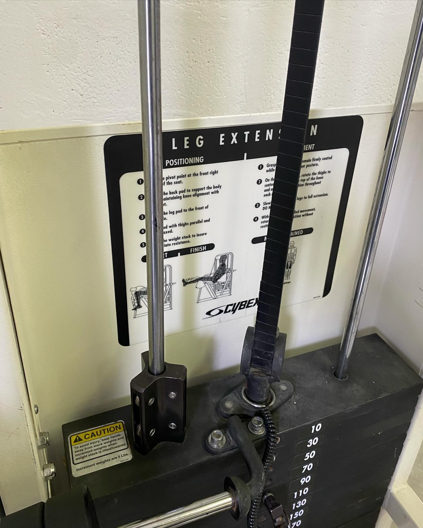 Cybex VR2 Leg Extension - Image 7